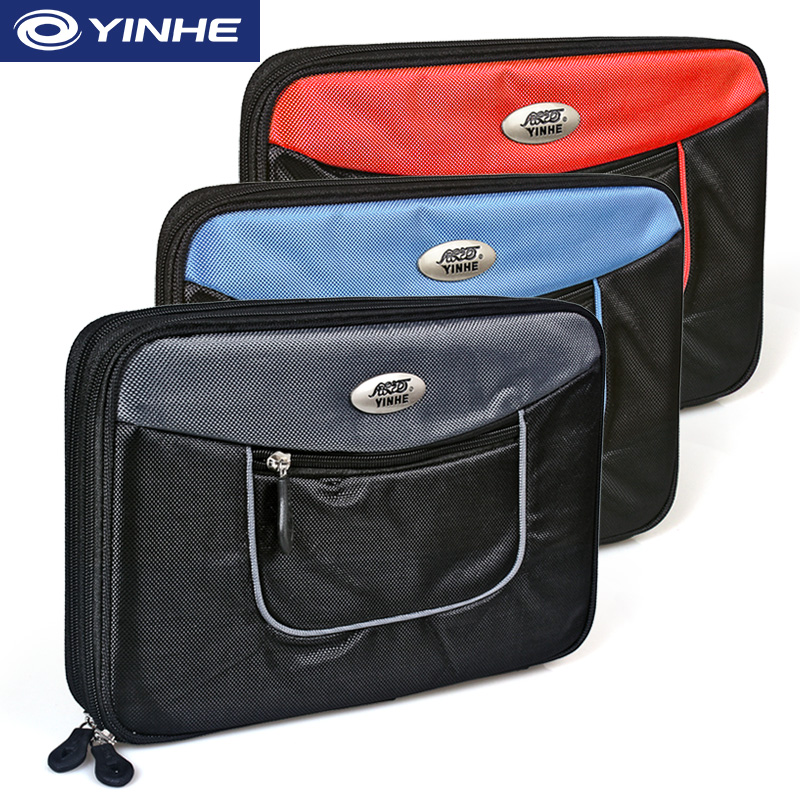  Galaxy rectangular double-decker table tennis racket set racket bag Ping-pong ball storage bag ping-pong racket set bag