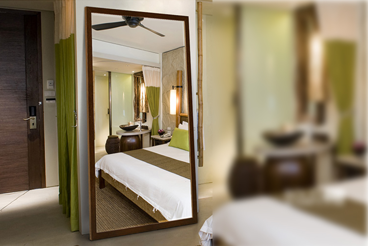 Gương trang điểm gương đầy đủ chiều dài gương lắp khung gương đơn giản hiện đại sàn gương treo tường cửa hàng quần áo gương lớn - Gương gương đẹp