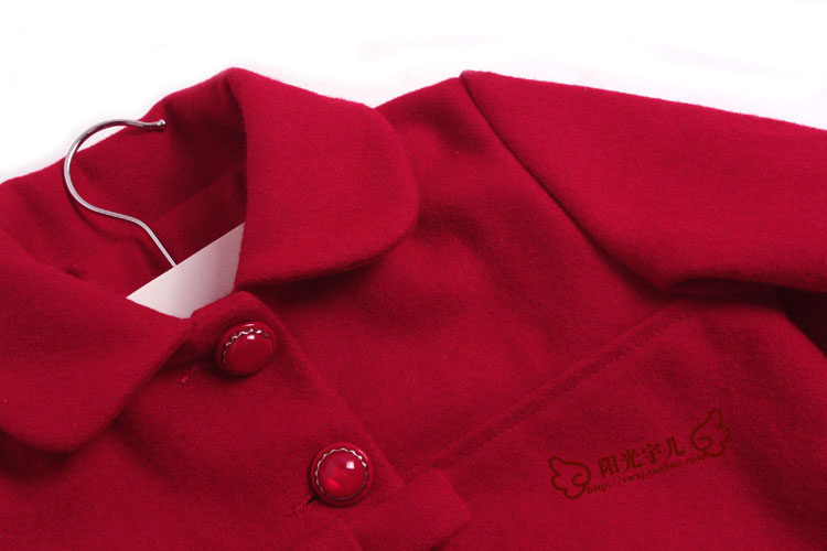 Manteau pour fille GIMETTONI en laine - Ref 2162375 Image 40