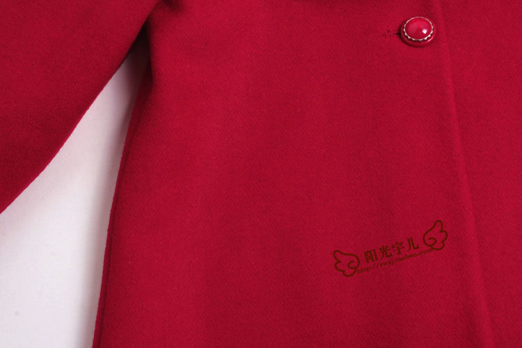 Manteau pour fille GIMETTONI en laine - Ref 2162375 Image 42