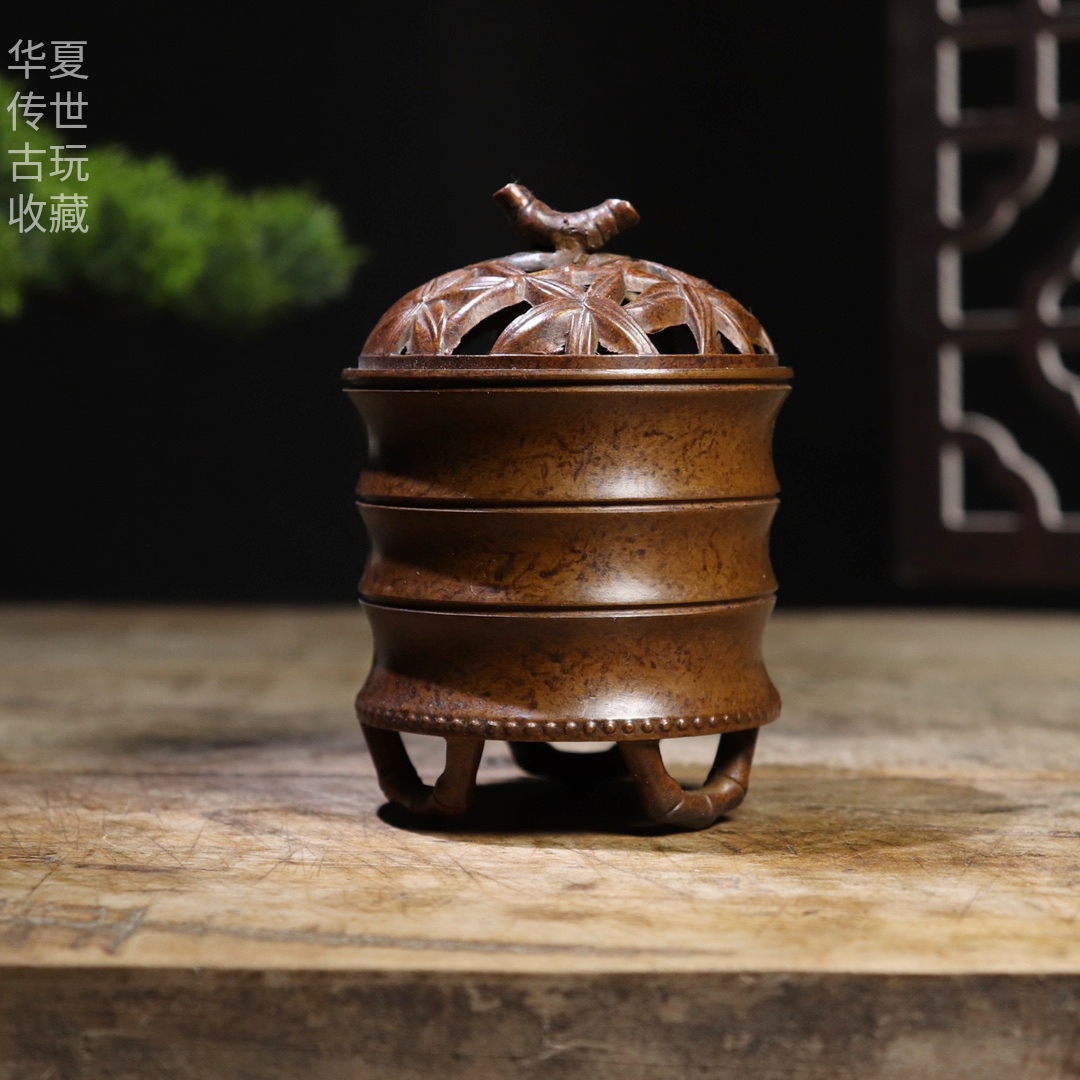 銅製 龍鳳呈祥博山炉 塔香沈香炉 室内檀香炉 茶道具 香道具 装飾品 工芸品置物 銅製 龍鳳呈祥博山炉 塔香沈香炉 室内檀香炉 茶道具 香