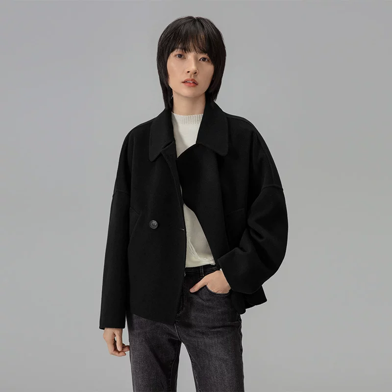 Snoopy, зимний шерстяной классический костюм-пиджак, 2020 год, с вышивкой