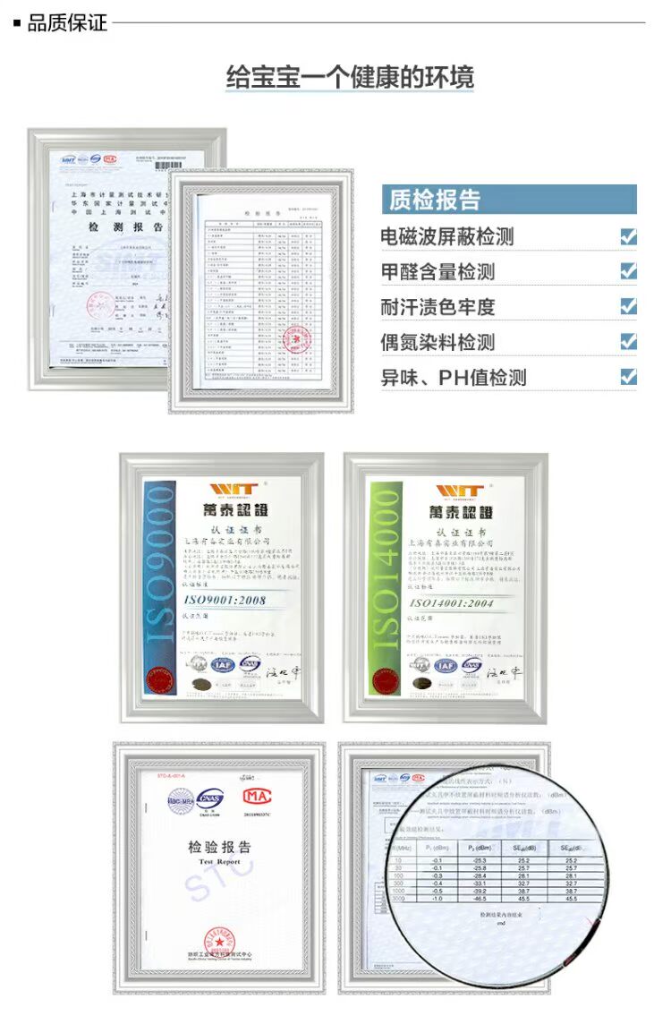 Tháng 10 Mẹ bầu chống bức xạ cho mẹ Kết hợp sợi kim loại + sợi bạc kết hợp (kho báu của thị trấn) váy bầu công sở