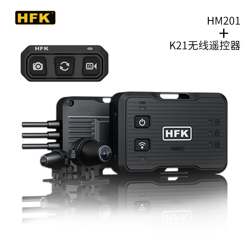Регистратор мототехники HFK вождения 2K HD запись на мотоцикле путешествие hfk602 hfk502
