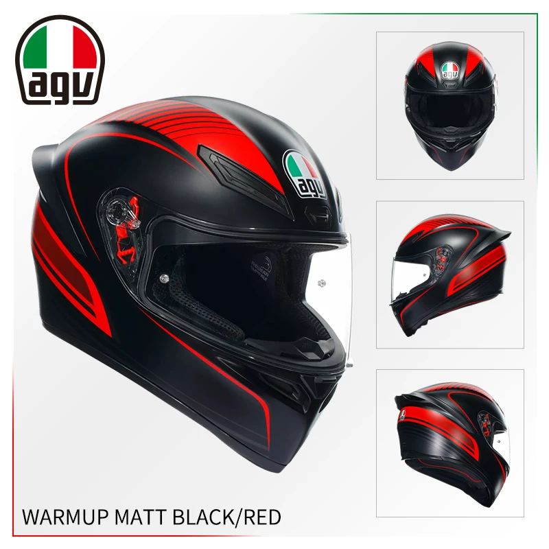 AGV Полушлем, гоночный шлем для мужчин и женщин противотуманной
