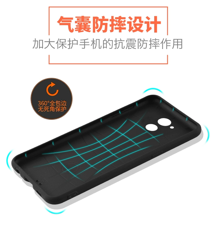 Tian Yi Huawei Hãy tưởng tượng được hưởng 6s bảo vệ tay áo DIG AL00 kháng thả silicone vỏ điện thoại vỏ nam và nữ mô hình 6s - Phụ kiện điện thoại di động