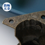 韵畅 Аппаратное обеспечение поддержки кода ноги имитация золотой мебели нижняя и нижняя сплава деревянная коробка подарочная коробка подарочная коробка нижняя четыре фута украшения