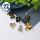 韵畅 Аппаратное обеспечение поддержки кода ноги имитация золотой мебели нижняя и нижняя сплава деревянная коробка подарочная коробка подарочная коробка нижняя четыре фута украшения