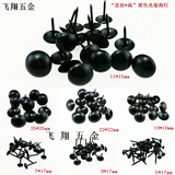 Черный круглый пузырьковый диван ногтевой диван мягкая сумка жесткая сумка дверь гвозди гвозди для ногтей.