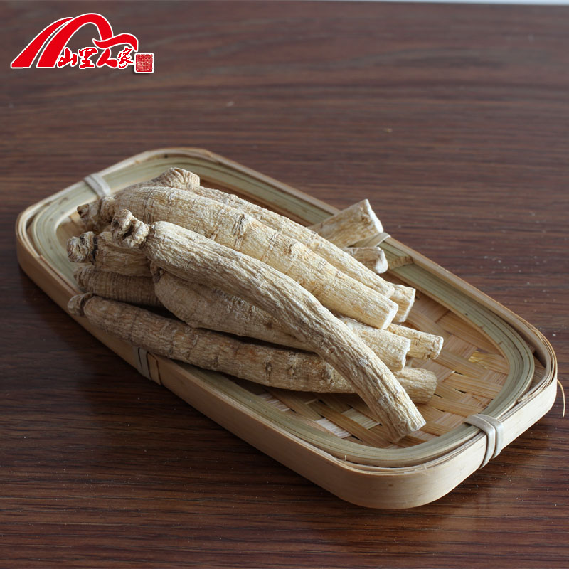 Mountain people's high-quality American ginseng section American ginseng large branch American ginseng free grinding slice 150g