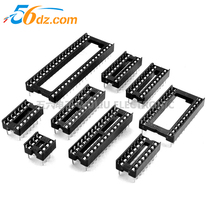 IC Seat 8p 14p 16p 18p 20p 28p 40p narrow body wide DIP integrated Block socket straight plug