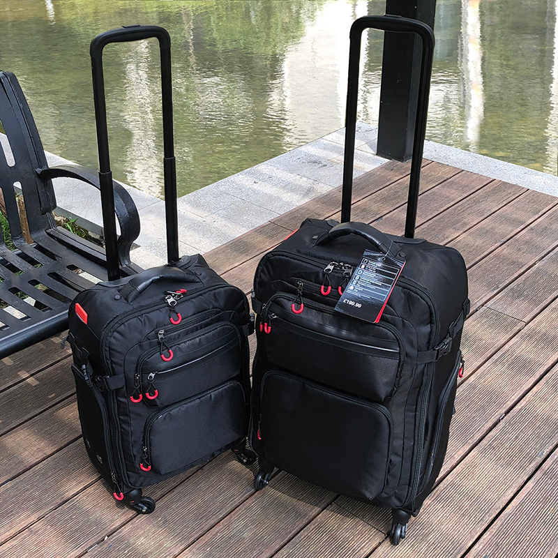 Foreign Trade Small Ultralight Oxford Busuitcase Suitcase suitcase 22 inch outdoor double shoulder bag with back Lakebox