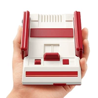 Máy mini TV mới màu đỏ và trắng Máy màu đỏ và trắng Máy trò chơi tại nhà được tích hợp 400 trò chơi không lặp lại tay cầm pubg