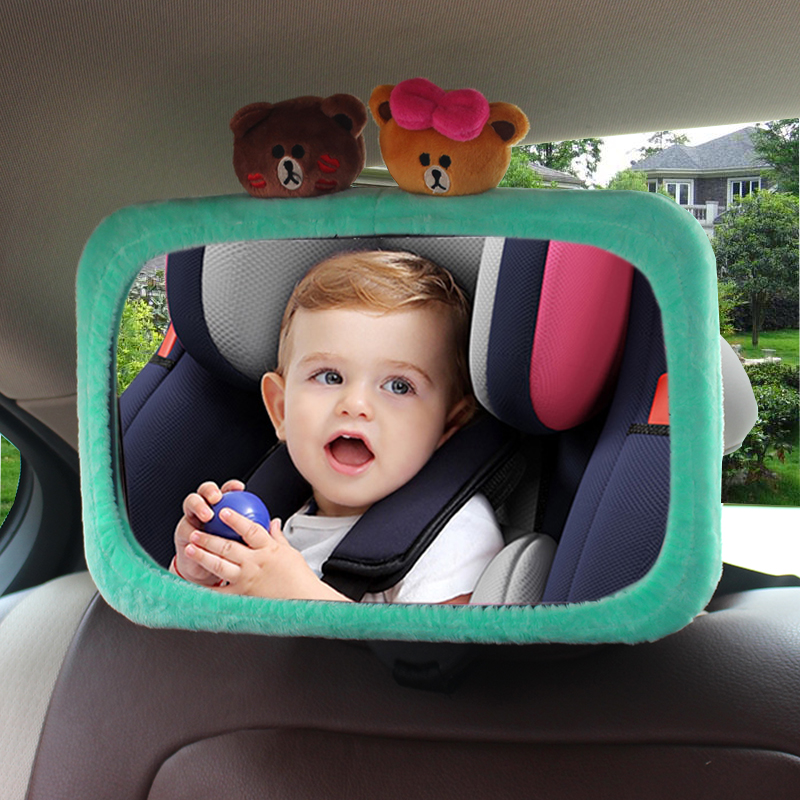 Car seat car mirror baby child baby observation mirror basket reverse installation rear mirror