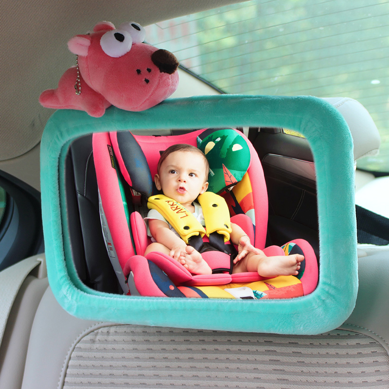 Car Safety Seat Rear Mirror Baby Boy Baby Boy Observation Mirror Lift Basket Reverse Mounted Rear Mirror Reflective Mirror