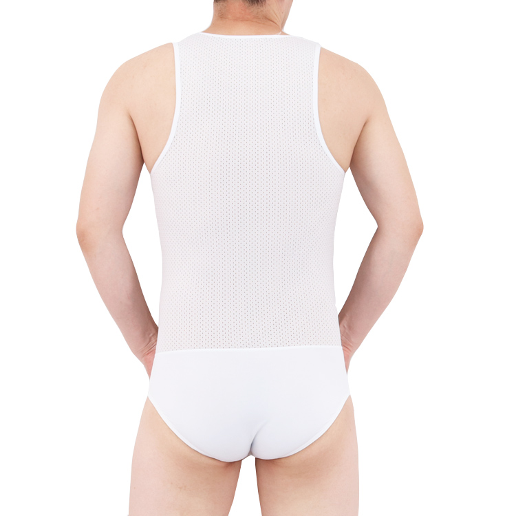 Đồ ngủ nam trong suốt của nam giới Lưới cơ thể định hình cơ thể quần bó sát corset eo Bụng phù hợp với đáy thoải mái đồ lót hàng hiệu