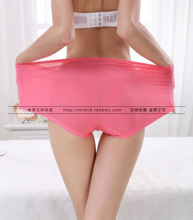 Mã lớn phụ nữ eo cao đồ lót quần tam giác đáy quần nữ kích thước lớn cộng với nữ béo mập MM trung niên quần 200 kg