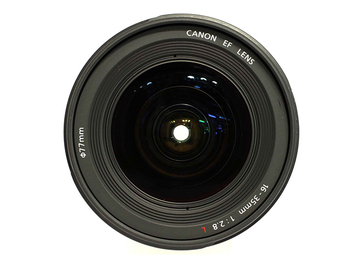 Canon 16-35mm f / 2.8L USM vòng tròn lớn ba ống kính zoom siêu rộng góc rộng ba nhân dân tệ