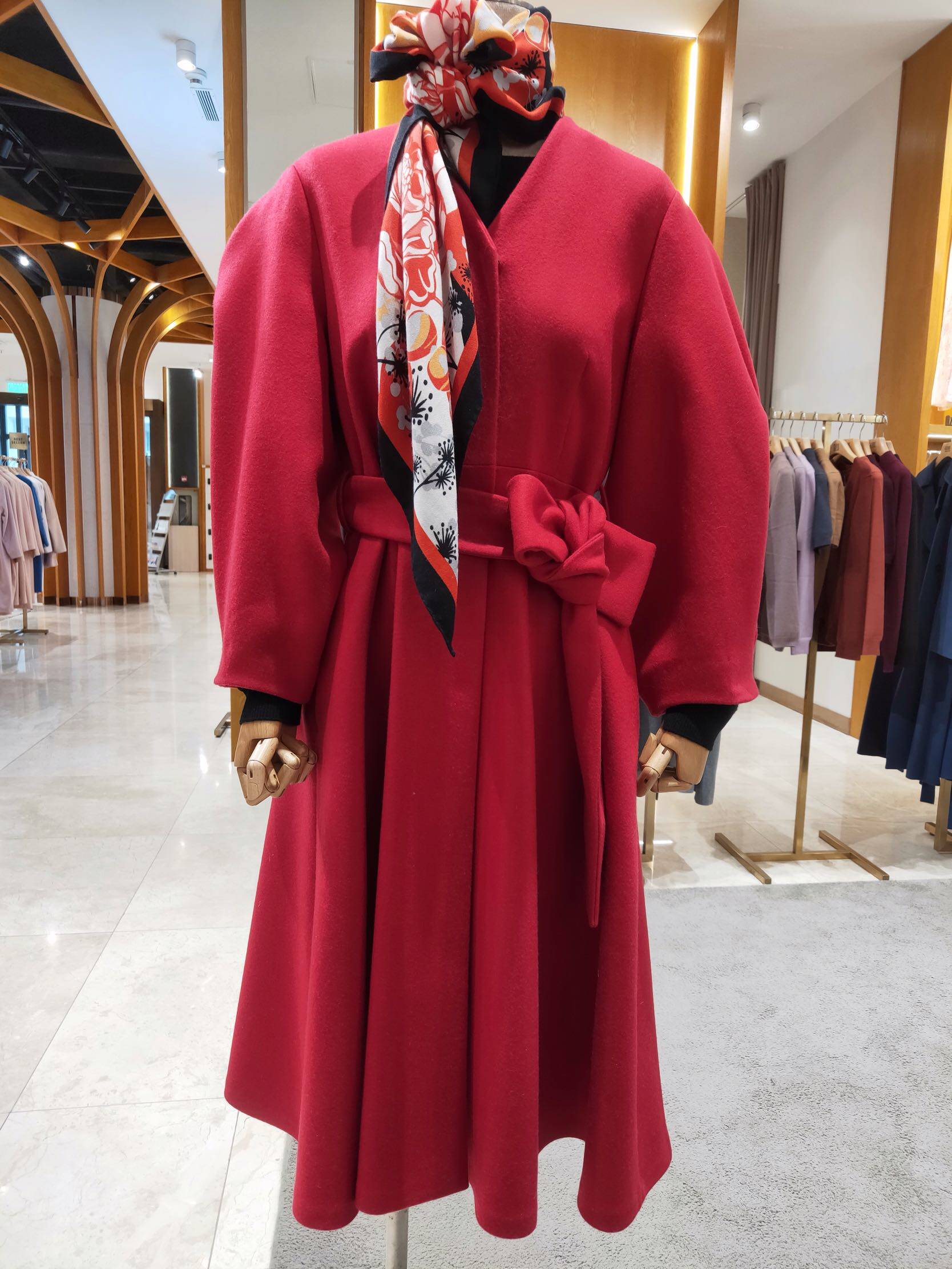 Mongolia GOBI Cashmere brand 2019 autumn and winter coat summary (1) 100 % pure cashmere screenshot