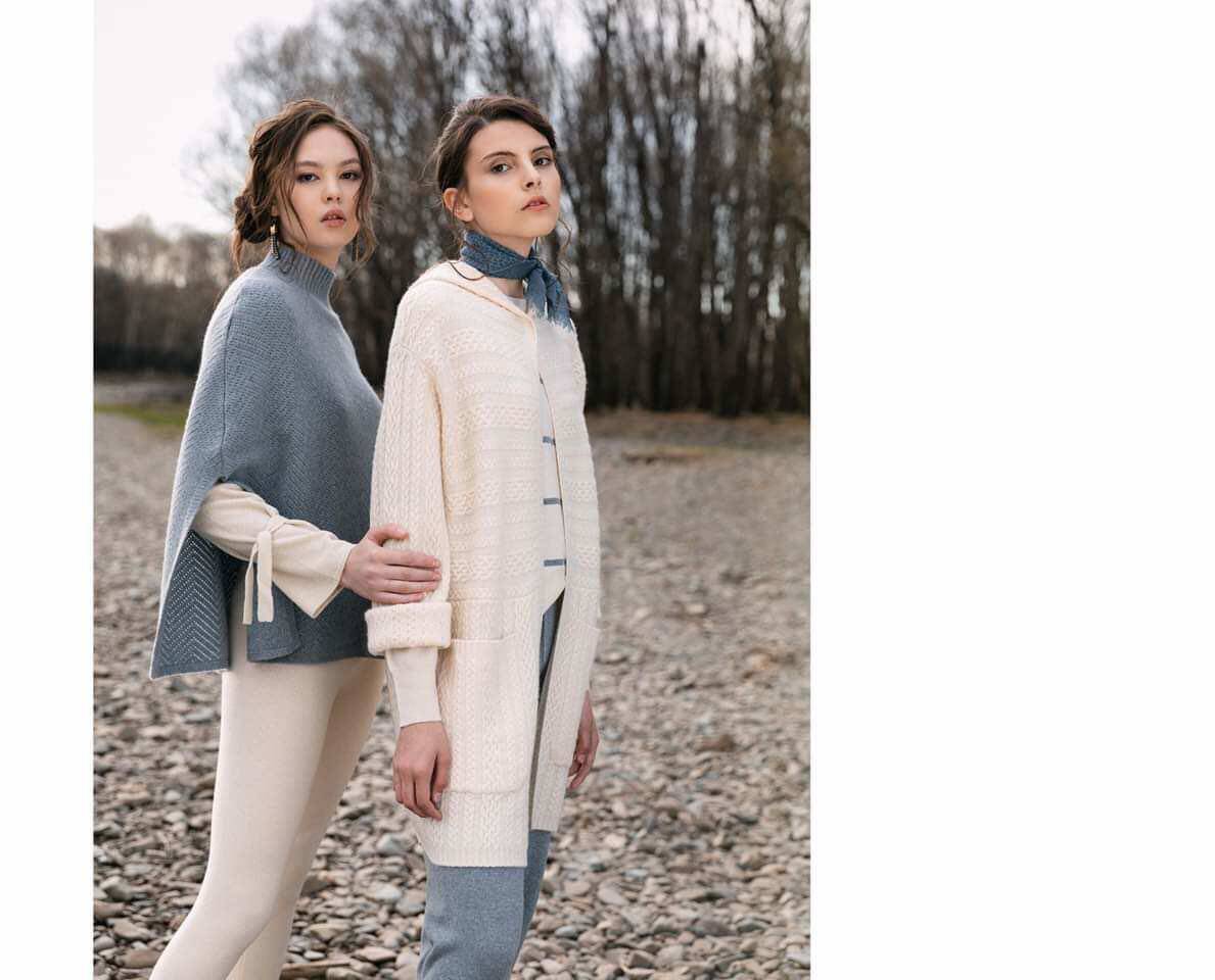 (spot) Mongolia GOOBI cashmere high-end YAMA limited cover style cashmere cloak 100% mountain cashmere