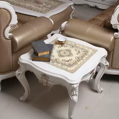 Zhiyou tea table cloth PVC waterproof European coffee table tablecloth coffee table mat square round a few mat bedside table TV cabinet turban