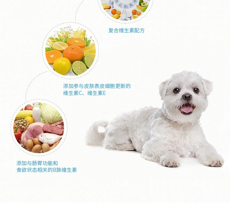 Jin Duo Le Wescom pet cat dog vitamin viên 200 viên bổ sung đa vitamin cho mèo và chó - Cat / Dog Health bổ sung sữa cho chó con