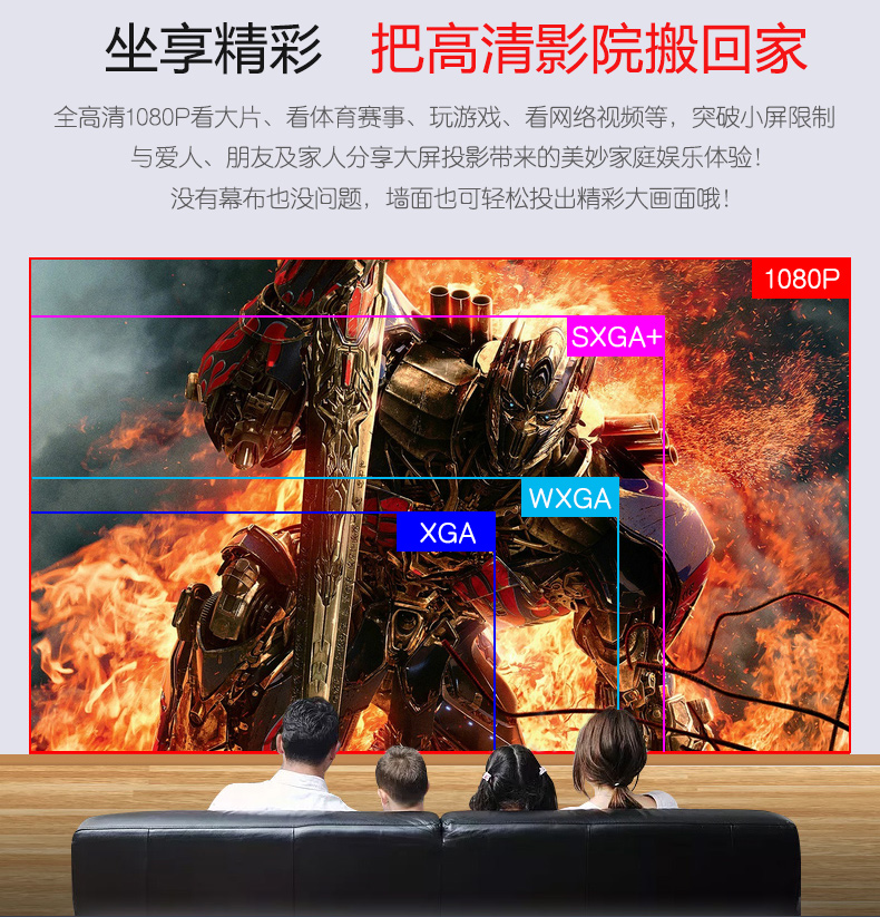 Máy chiếu Benq BenQ MH534 văn phòng tại nhà không dây wifi HD rạp hát tại nhà máy chiếu 1080P - Máy chiếu