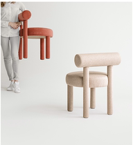 Nordic Single Sofa Chair Balcony Casual Chair Living-room Bedroom Small Sofa Reclining Chair Sloth Chair Backrest Dining Chair