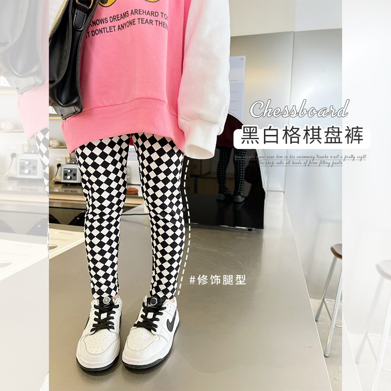 Egg roll mm girl's board Ginner lap pants spring autumn season 2022 new spring dress baby foreign to wear pants