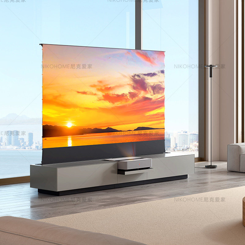 Leica CINE1 dedicated laser TV integrated cabinet