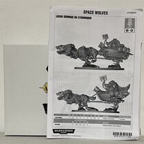 Warhammer 40k Space Wolves Logan Grimnar on Stormrider