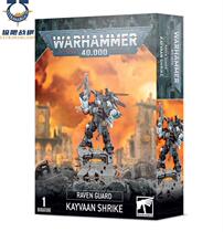 The Warhammer 40K dark crow guards the head of the war Kavan Shrek Kayvaan Shrike