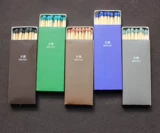 Длинная цветная коробка матч и длинная stod -point Fire Firewood Fragras