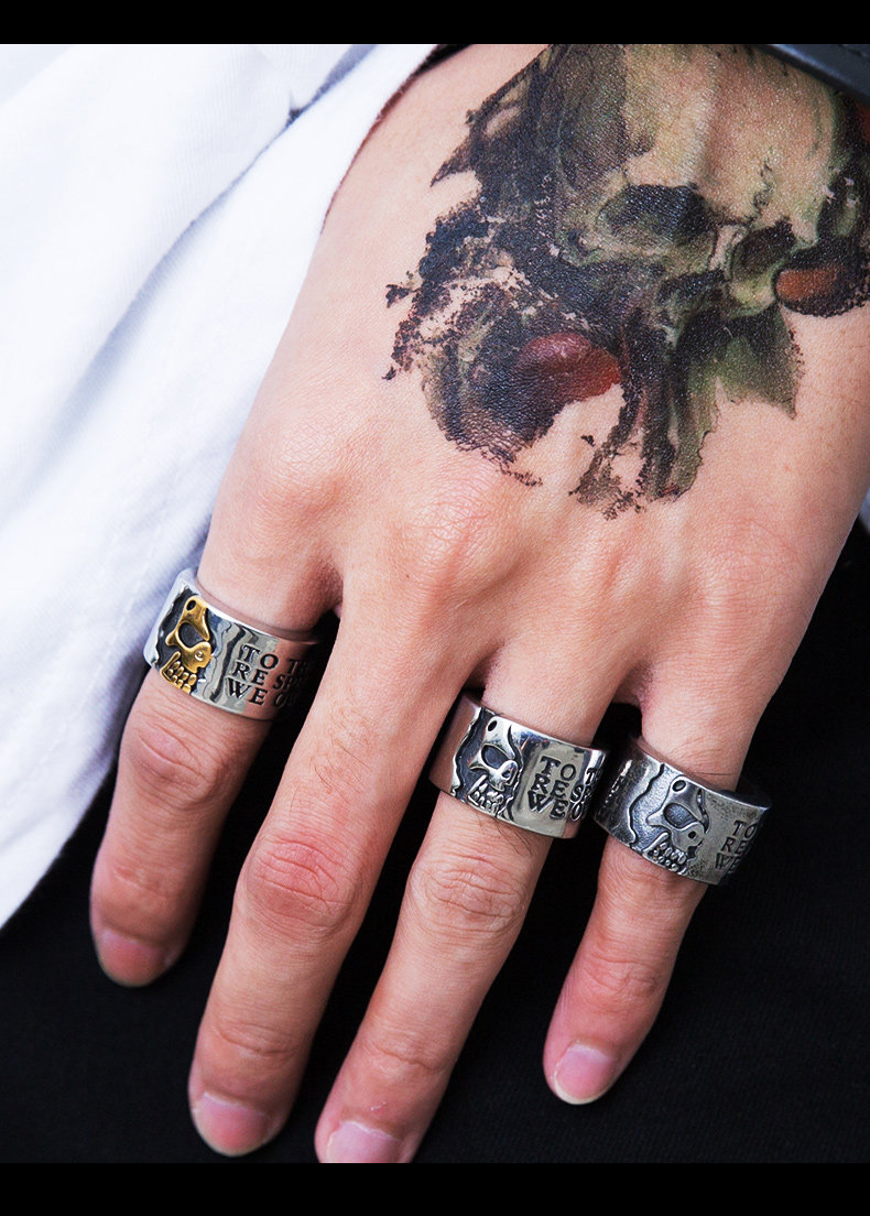 Bague homme BEIER en Acier au titane - Ref 3087025 Image 16