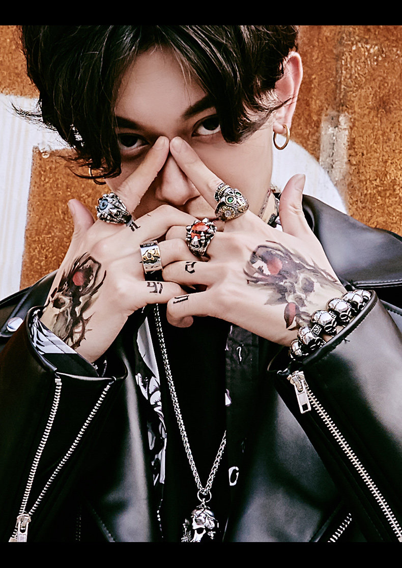 Bague homme BEIER en Acier au titane - Ref 3087025 Image 8