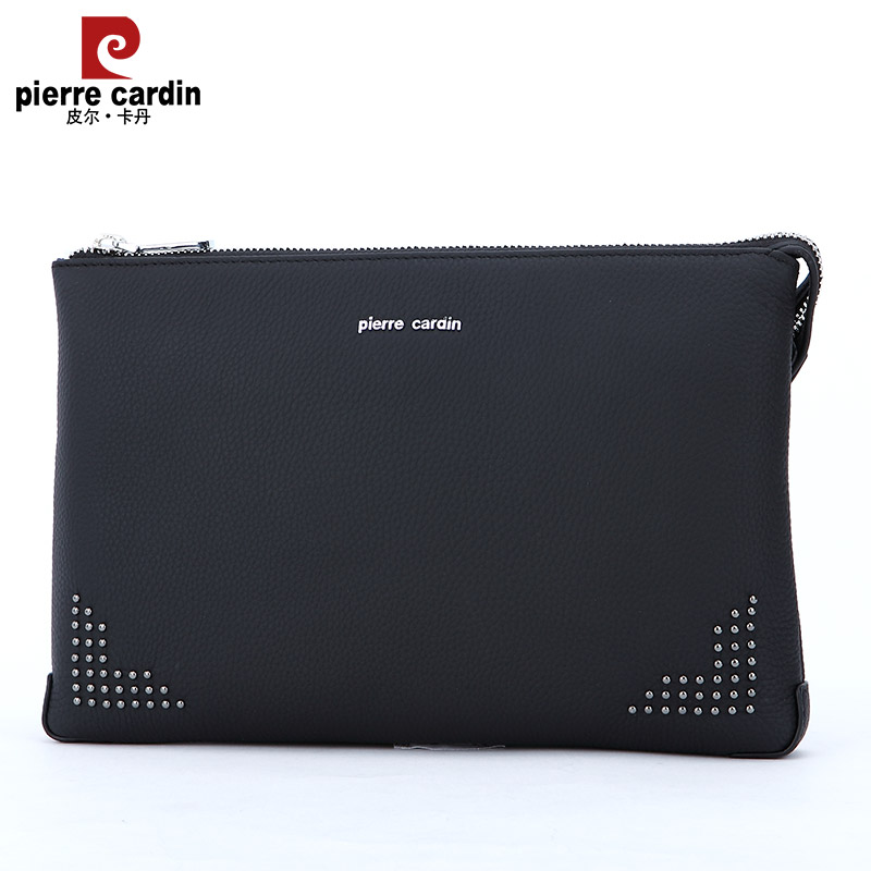 Pilkarden handbag New tide male head skin handbag grab bag leather casual bag with handbag