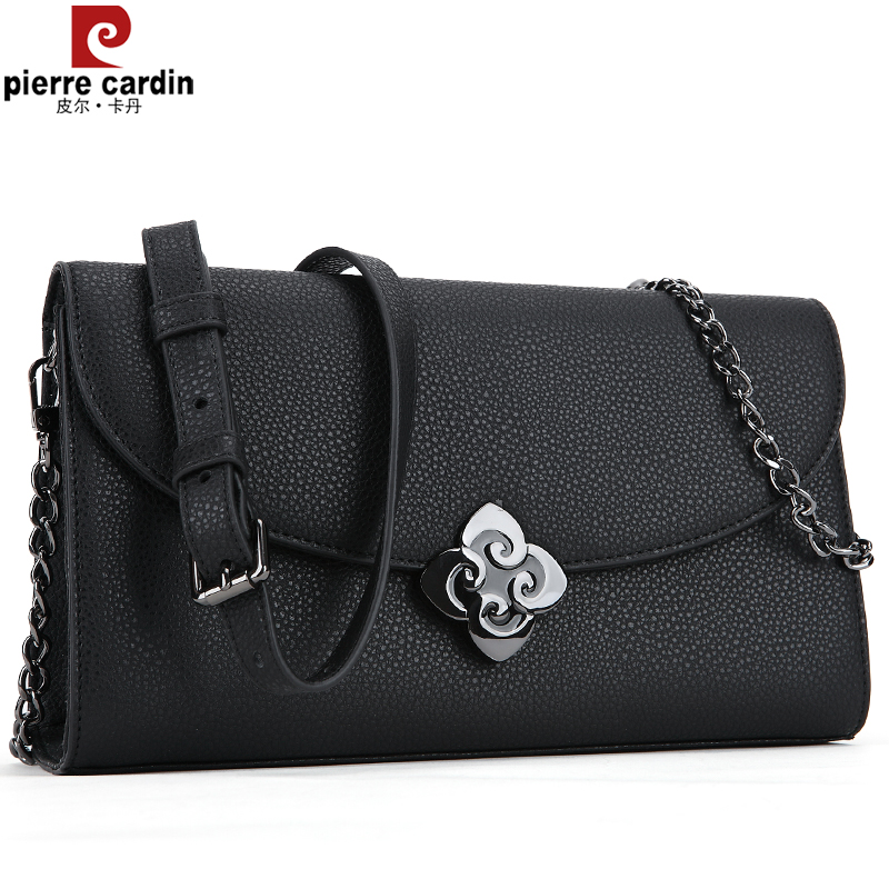 Pilkardan women's handbag handbag handbag new bag Bull Leather Chain Buckle Handbag Handbag Handbag single shoulder inclined satchel bag-Taobao