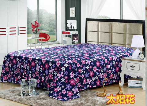 Tấm vải flannel cổ điển tất cả chăn đơn 1,5m1,8m hoạt hình dày mùa đông đơn drap giường đẹp