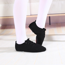 Canvas low-top jazz shoes men Shoes ballet fitness shoes soft bottom shoes indoor shoes lian gong xie