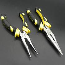 Tune pliers hardware tools labor-saving needle-nose pliers tip pliers 6-inch 8-inch non-slip handle