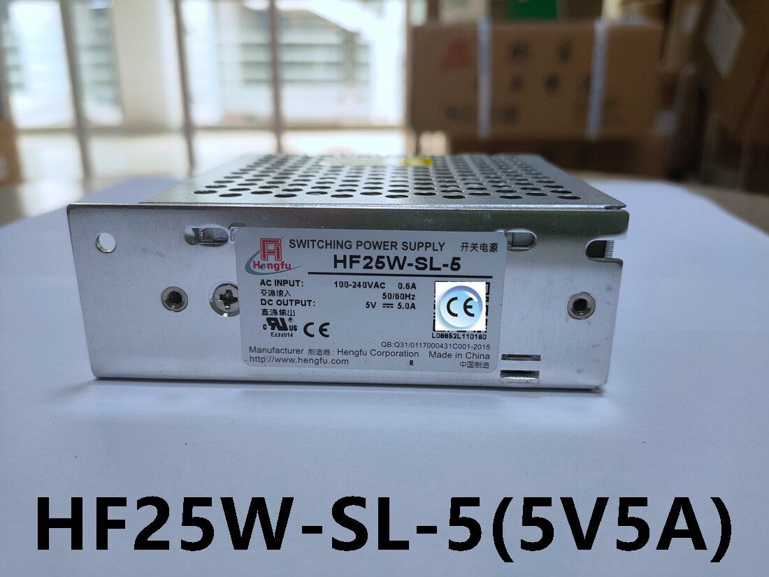 Shanghai Hengfu switching power supply HF25W-SL-5(5V5A) CE UL factory direct supply