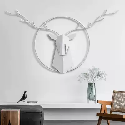 Nordic luxury living room wall decoration wall wall hanging creative personality simple porch pendant wall decoration three-dimensional wall decoration