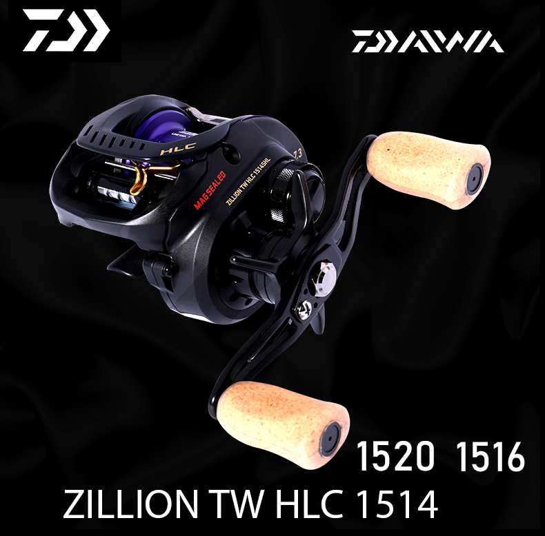 DAIWA and ZILLION sub-dragon water drop wheels 1516 and 1514 far throw 1016sv road subwheel 1520
