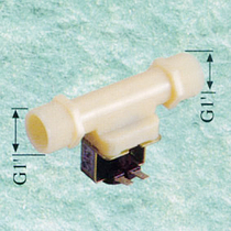 4-tube 1-inch tube solenoid valve DC 12V AC 220V solenoid valve Plastic solenoid valve