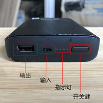 10200mA mobile power AFC bidirectional fast charging treasure QC2 0 fast charging is suitable for Samsung mobile phone fast charging