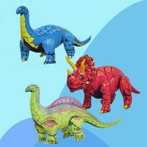 Thickened dinosaur toy Spinosaurus Tyrannosaurus rex inflatable dinosaur puzzle early childhood education pair decoration birthday arrangement