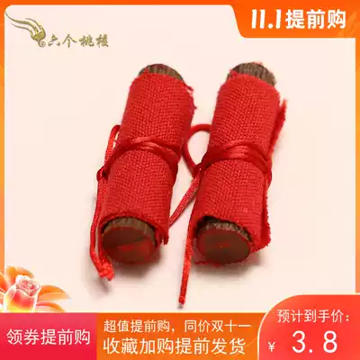 Peach Wood new wooden stick peach branches baby baby pregnant woman safety medical care adult male and female pressure frightened cinnabar carry