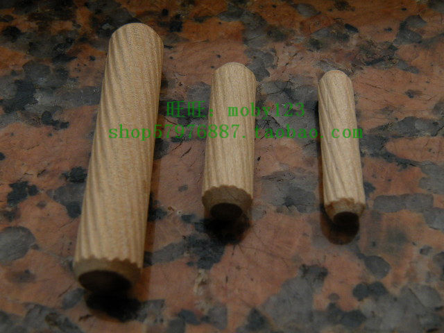Not only sell round wood mortise falcon pin 6 8 10mm X 30 40 50mm oblique straight grain 390~85 bags