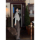 IAMJAM "Осенне-зимняя шаль” - современный серый/кремово-абрикосовый вязаный тонкий теплый топ из многослойной шерсти универсального цвета mini 2