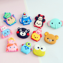 Cute cartoon refrigerator message board magnet pvc mini refrigerator stickers Personality creative decorative stickers Magnetic stickers